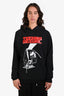 Christopher Kane Black 'Techno' Graphic Hoodie Size XS