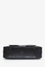 Christian Dior 2000 Black Calfskin Embossed Large Saddle Bowler Bag