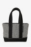 Alexander Wang Black Crystals Embellished Cruiser Mini Tote Bag