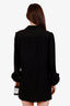 Saint Laurent Black Shirt Dress Size 38