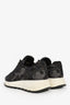 Prada Grey/Black Nylon Camouflage Star Print Sneakers Size 37