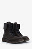 Brunello Cucinelli Brown Leather Combat Boot Size 39