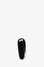 Saint Laurent Black Chevron Leather Large Cassandre Wallet
