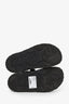 Christian Dior Black Leather 'Dioract' Sandals Size 37.5