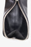 Loewe Black Leather Anagram Triangle Coin Case