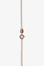 Sydney Evan 14k Rose Gold Diamond 'Love Script' Necklace
