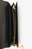 Prada Black Vitello Move Leather Zip Around Wallet