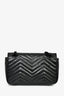 Gucci Black Leather Marmont Medium Shoulder Bag