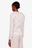 Gucci White Hooded Single Breasted Blazer Size 40