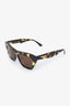 Bottega Veneta Tortoiseshell Cat Eye Sunglasses