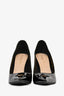 Christian Dior Black Patent Heels Size 38