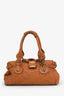 Chloe 2005 Vintage Brown Leather Paddington Shoulder Bag