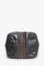 Jimmy Choo Grey Patent and Suede Top Handle Bag