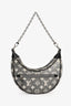 Louis Vuitton Grey/White Monogram Jacquard Denim Loop Shoulder Bag