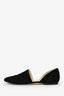 Jimmy Choo Black Suede Flats Size 38.5