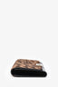 Roger Vivier Black/Brown Leather Ponyhair Cheetah Print Crossbody Bag