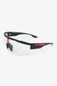 Prada Linea Rossa Black Frame Sport PS 03X Sunglasses