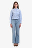 Citizens of Humanity Light Wash Wide Leg Jeans Size 26