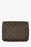Louis Vuitton 1998 Brown Monogram Musette Tango Crossbody Bag