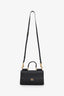 Dolce & Gabbana Black Leather Small Sicily Top Handle with Strap