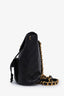 Sac à dos Duma Chanel™ d’occasion, 1994-96, en cuir d’agneau noir matelassé