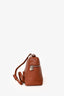 Loro Piana Brown Leather Extra Pocket L27 Top Handle Bag
