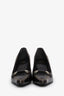 Stuart Weitzman Brown Leather Square Toe Heels Size 8.5