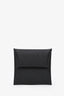 Hermès Black Leather Bastia Change Purse