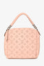 Louis Vuitton 2018 Magnolia Pink Mahina Leather Babylone Chain BB with Strap