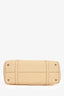 Fendi Cream Leather Linda Tote