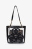 Sac cabas Triple CC Chanel™ en cuir et PVC noir, seconde main