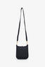 Hermès 2022 Black Clemence Leather Mini Evelyne TPM 16 Crossbody Bag