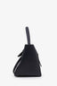 Celine Black Leather Medium 'Trapeze' Top Handle Bag