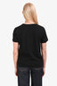 Jimmy Choo Black Graphic Crewneck T-Shirt Size M