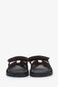 Hermès Brown Suede Chypre Sandals Size 38