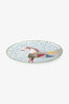 Hermès Porcelain Multicolour Hippomobile Tart Platter