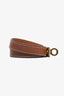Hermès Brown Leather Kelly Double Tour Bracelet