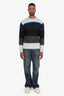 Gucci Blue Denim Straight Leg Horsebit Jeans Size 34 Men's