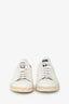 Stella McCartney x Adidas White/Red/Blue Leather Star Sneakers Size 6.5