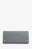Christian Dior Grey Leather 'St.Honore' Tote Bag with Strap