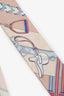 Hermès Beige/Multicolour Silk Brides et Gris-Gris Twilly Scarf