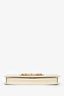 Gucci Cream/Gold Leather Horsebit 1955 Wallet On Chain