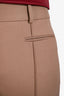 Helmut Lang Brown Ankle Slit Trousers Size 4