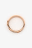 Louis Vuitton Rose Gold Empreinte LV Medium Ring