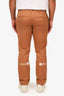Gucci Brown Cotton Pants Size 32 Mens
