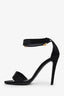 Celine Black Satin Heels Size 38.5