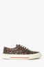 Burberry Brown Multicolour Coated Canvas TB Monogram Sneakers Size 39