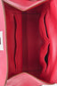Hermès Red Leather 'Toolbox 20' Bag with Shoulder Strap SHW