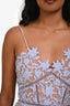 Self-Portrait Purple Lace 'Azaelea' Mini Dress Size 2