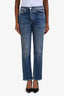 Re Done Blue Denim High Waisted 'Cigarette Pant' Jeans Size 26
